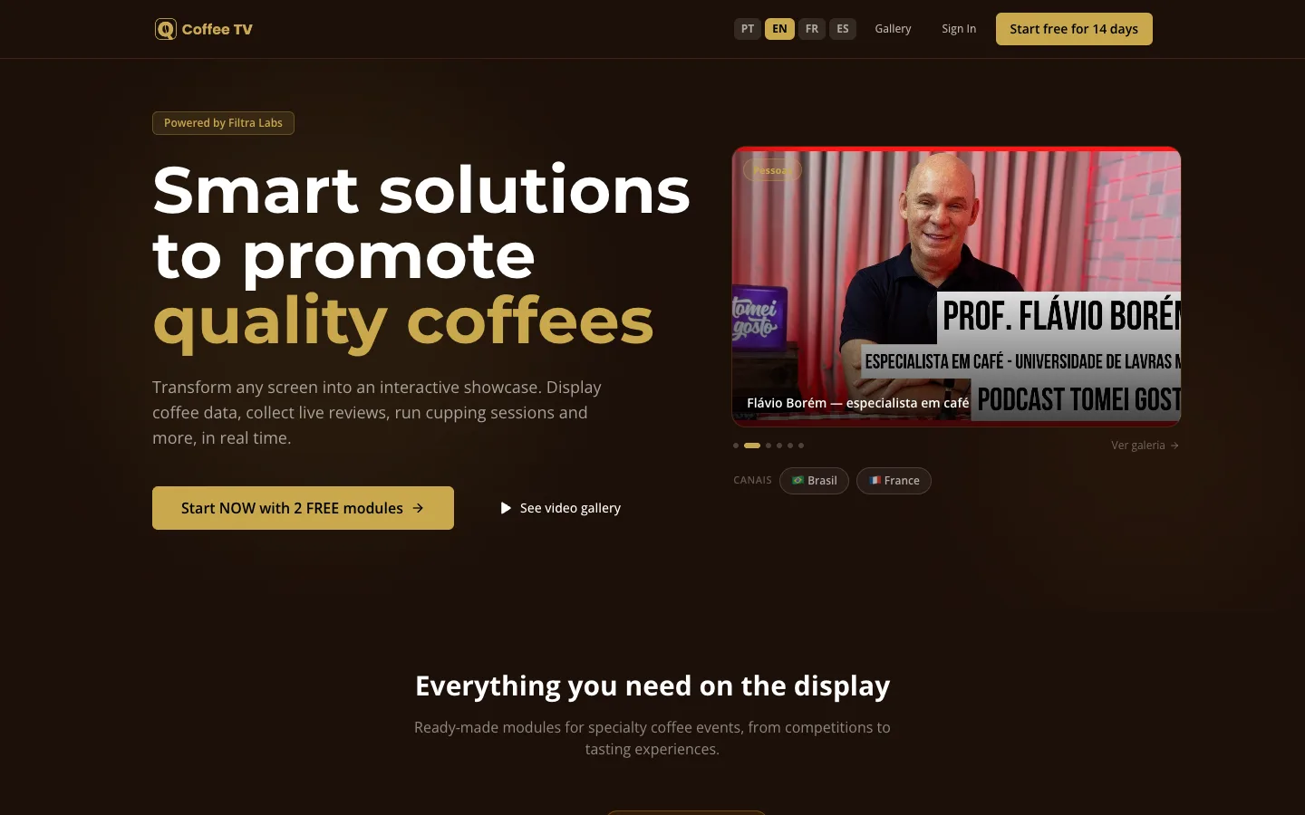 Q Coffee TV