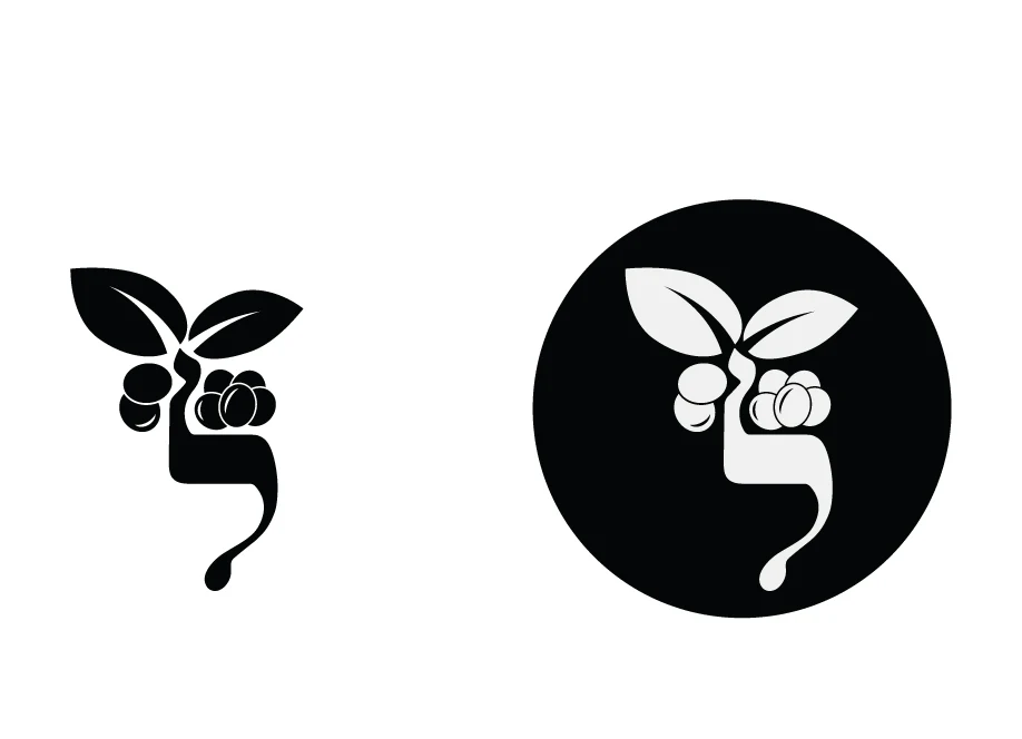 Logo Salmos Café : la lettre hébraïque Lamed